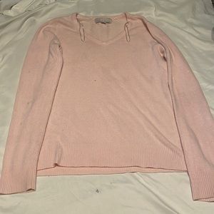 light pink sweater